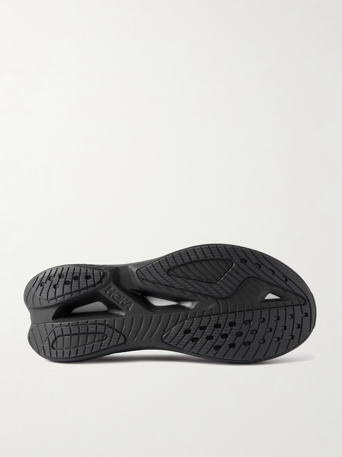 Hoka Mach X 2 Rubber-trimmed Mesh Sneakers In Black