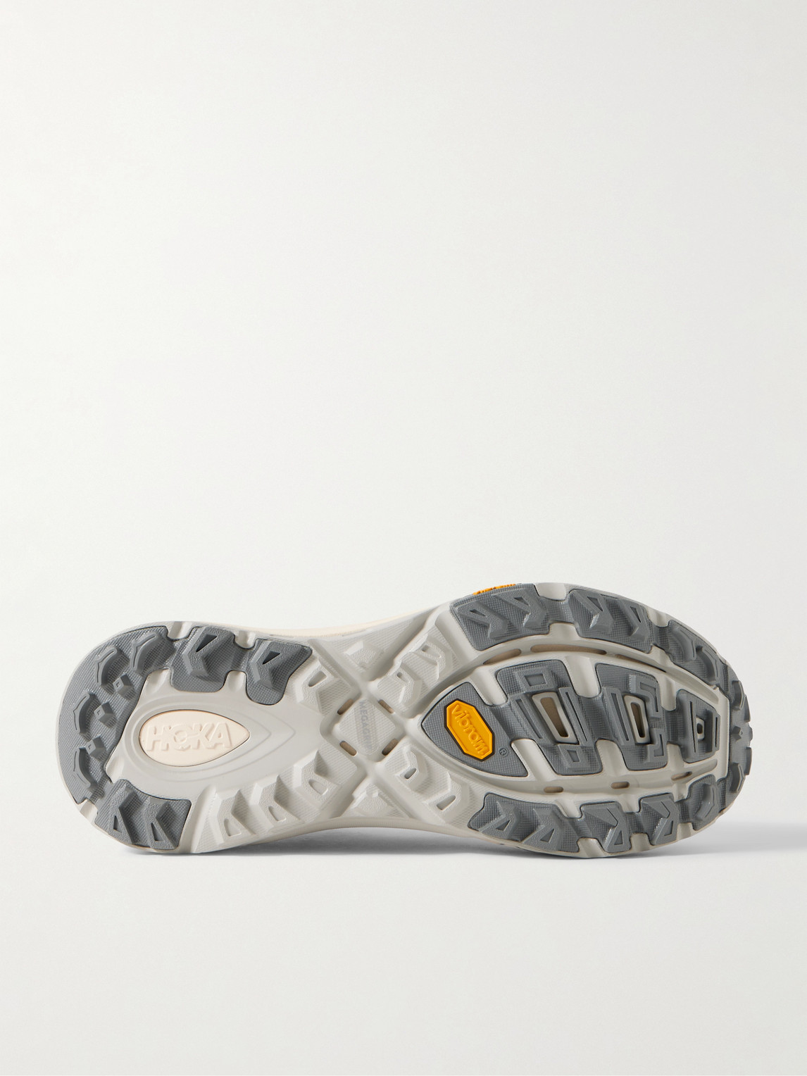 Hoka Mafate Speed 2 Rubber And Mesh Running Sneakers In Gray