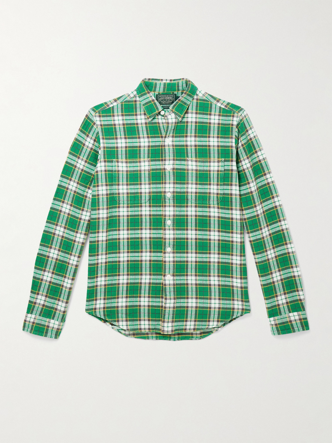 Polo Country Checked Cotton-Flannel Shirt