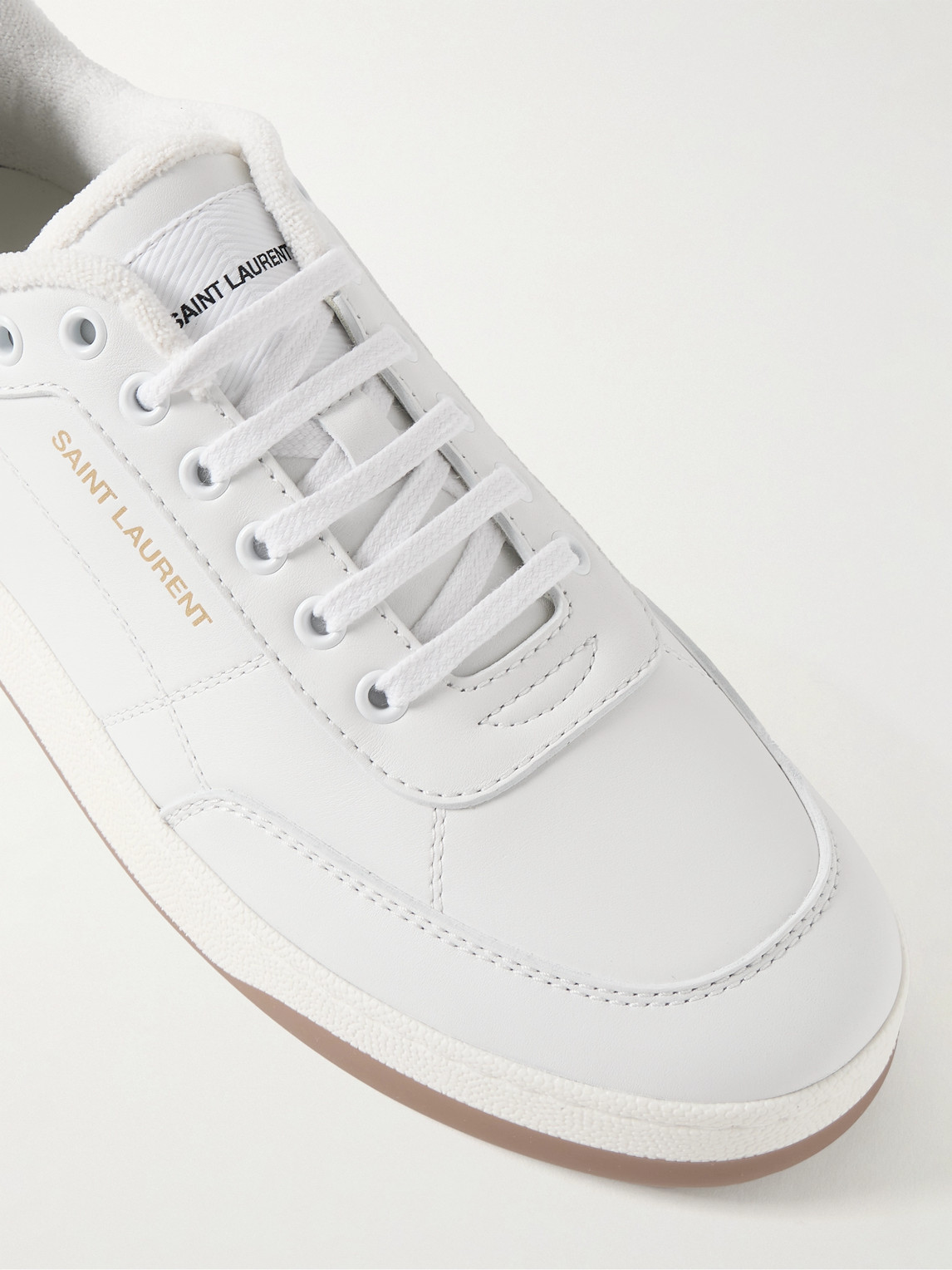 Saint Laurent Sl/61 Low-top Sneakers In White