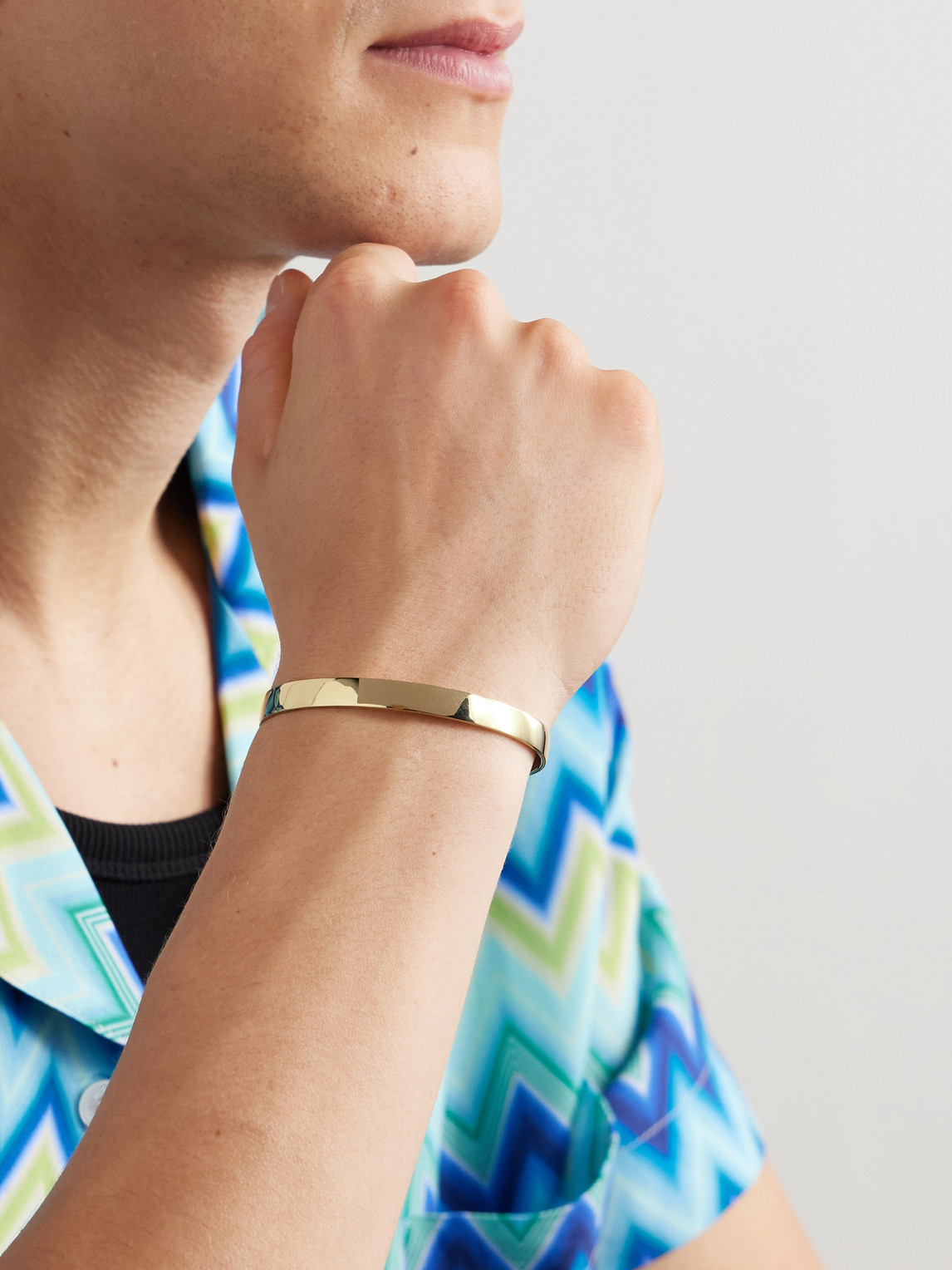 Le Gramme Le 21 18-karat Gold Cuff