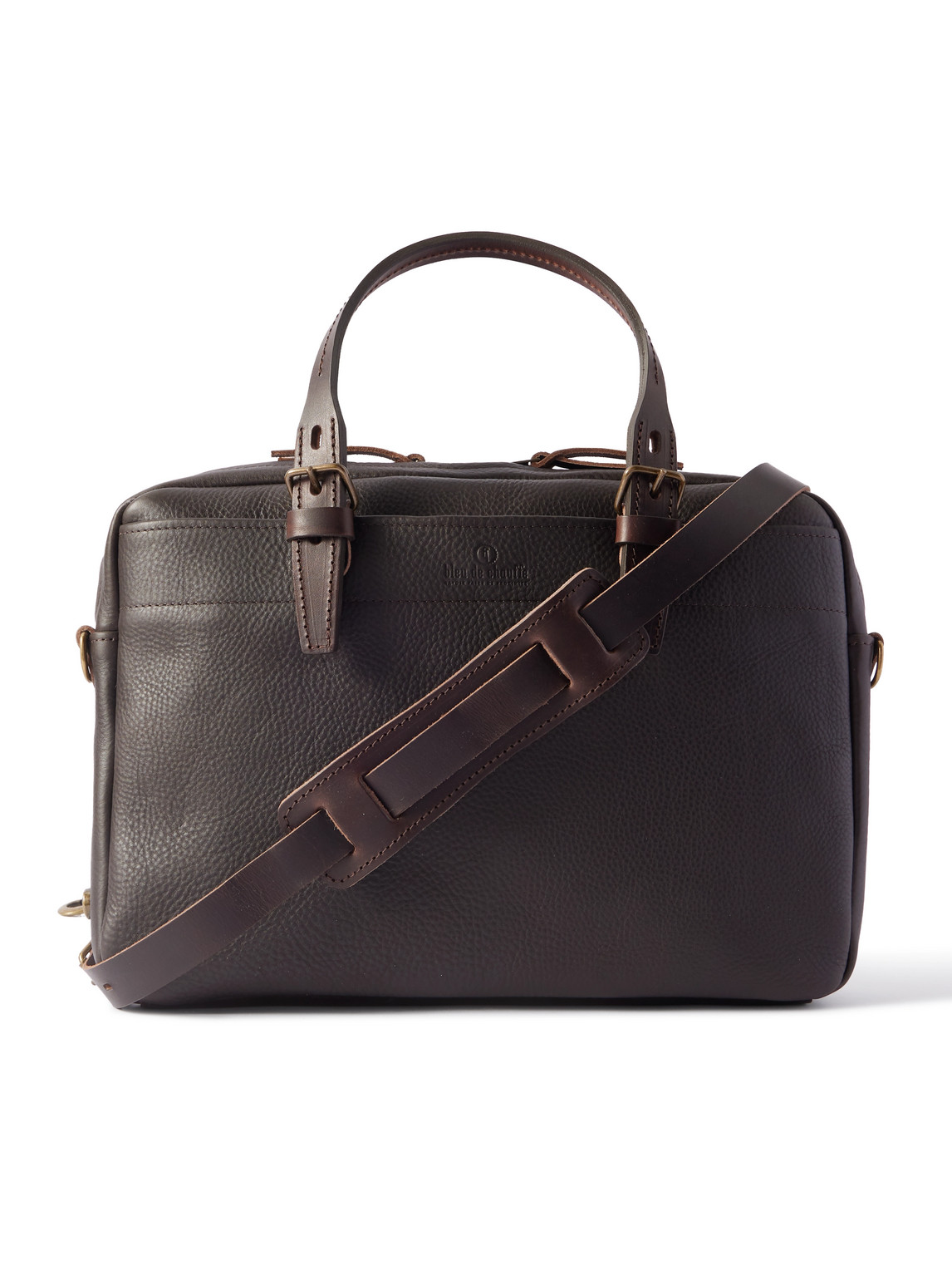 Folder Business Full-Grain Leather Briefcase