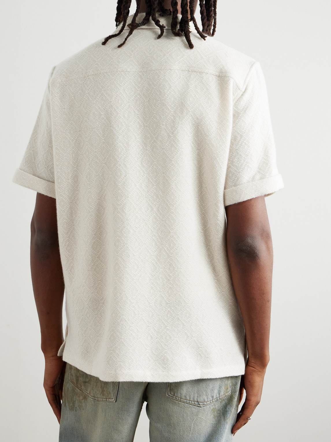 Cashmere-Jacquard Shirt