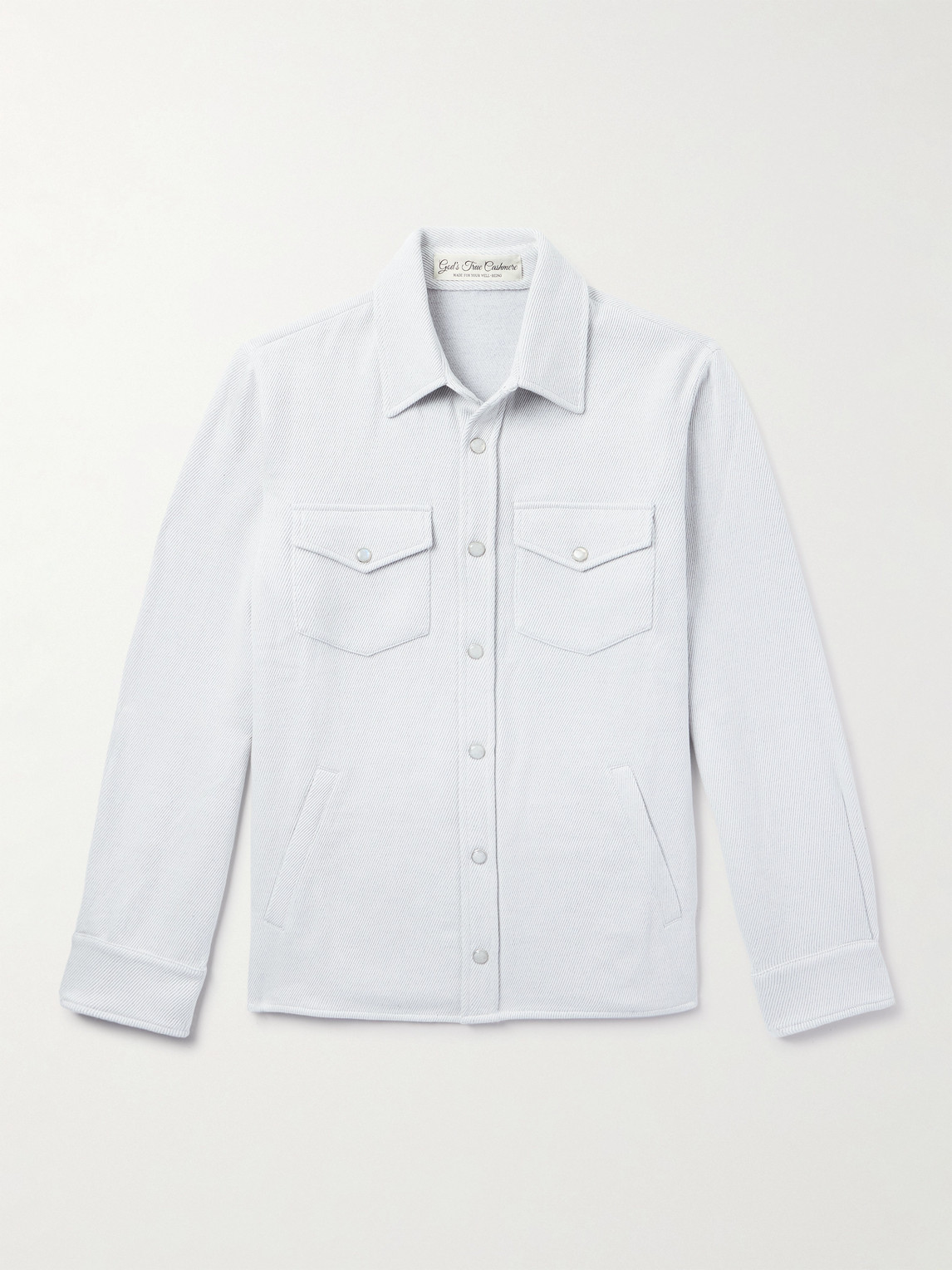 God's True Cashmere Explorer Cashmere and Cotton-Blend Twill Jacket - Men