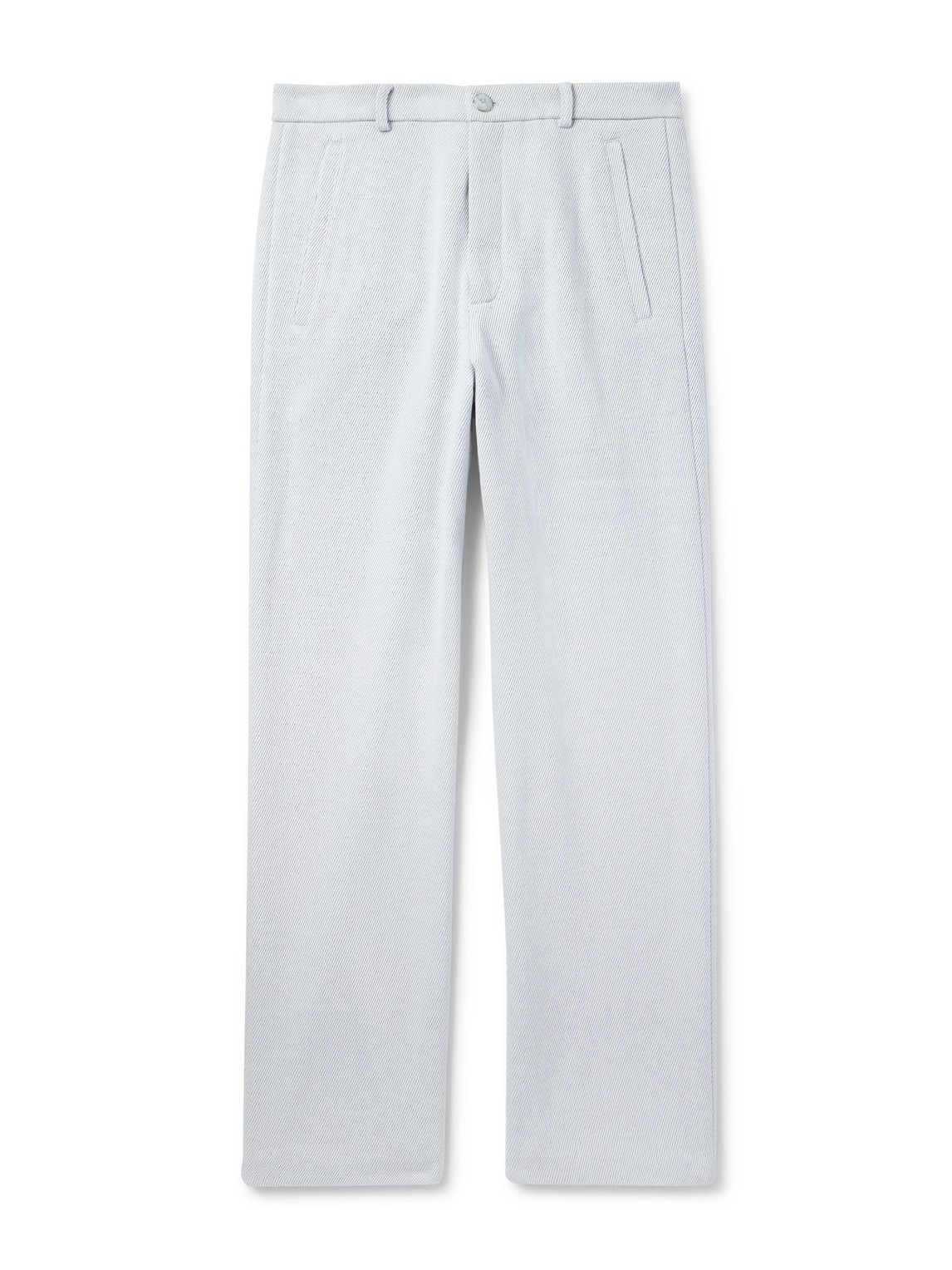 Explorer Straight-Leg Cashmere and Cotton-Blend Twill Trousers