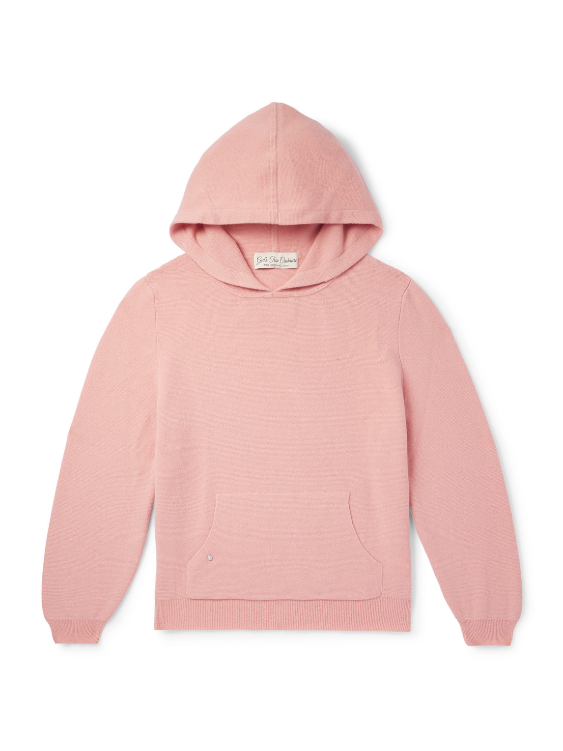 God's True Cashmere Wanderer Embellished Cashmere Hoodie In Pink