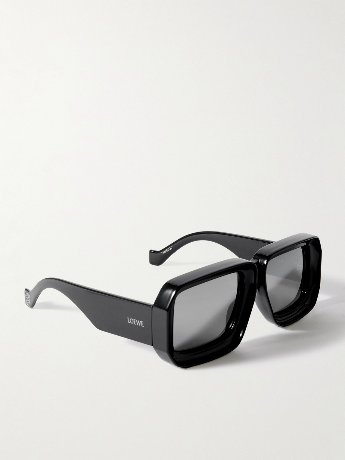 Loewe Paula's Ibiza Dive Oversized Square-frame Acetate Sunglasses In Black