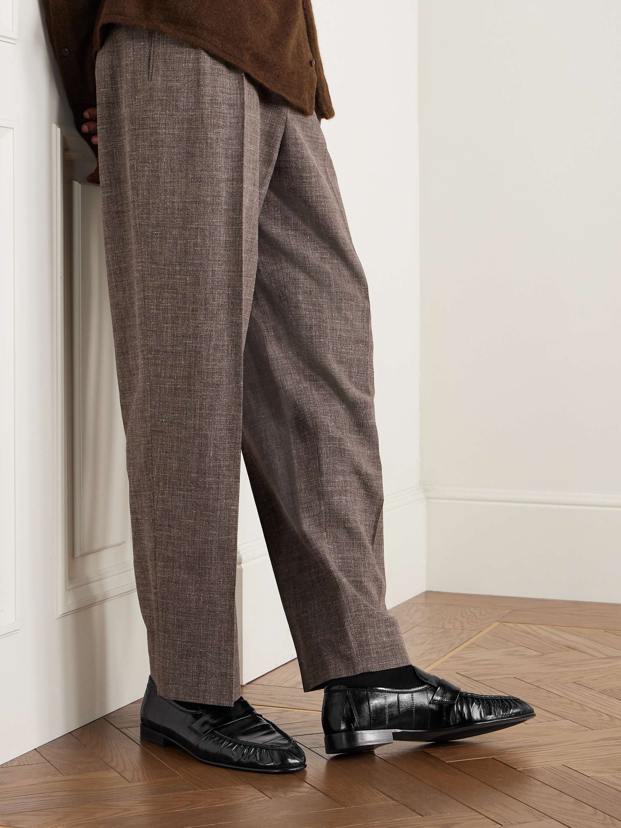 THE ROW Leather Loafers