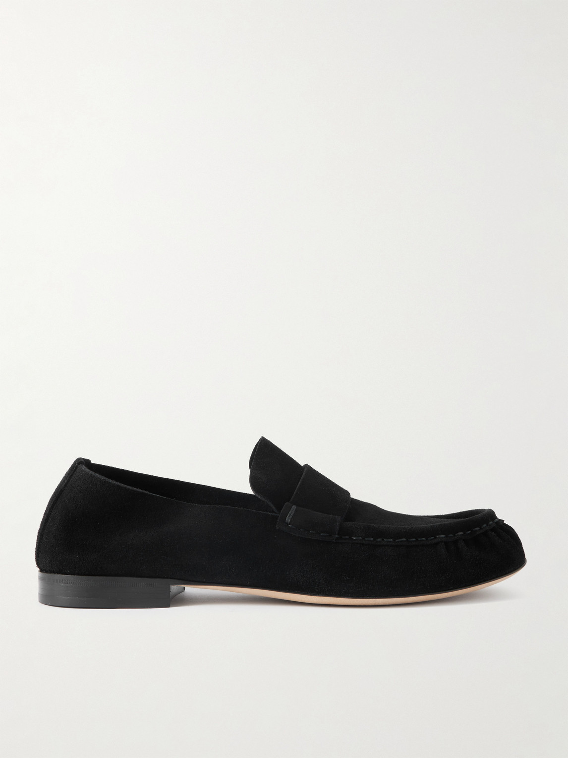 Soft Moccasin Suede Loafers