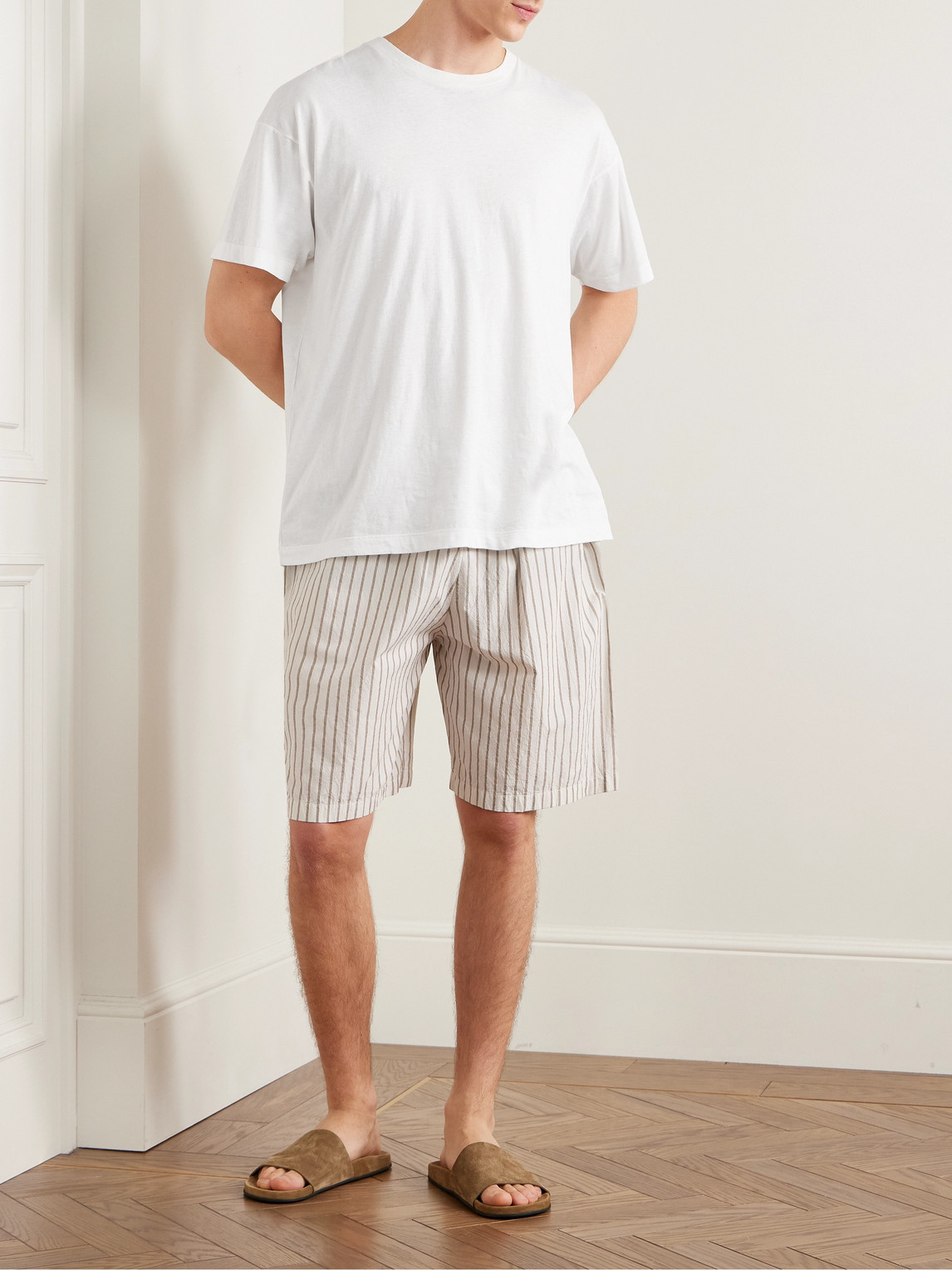 The Row Luke Soft Supima Cotton Jersey T-shirt
