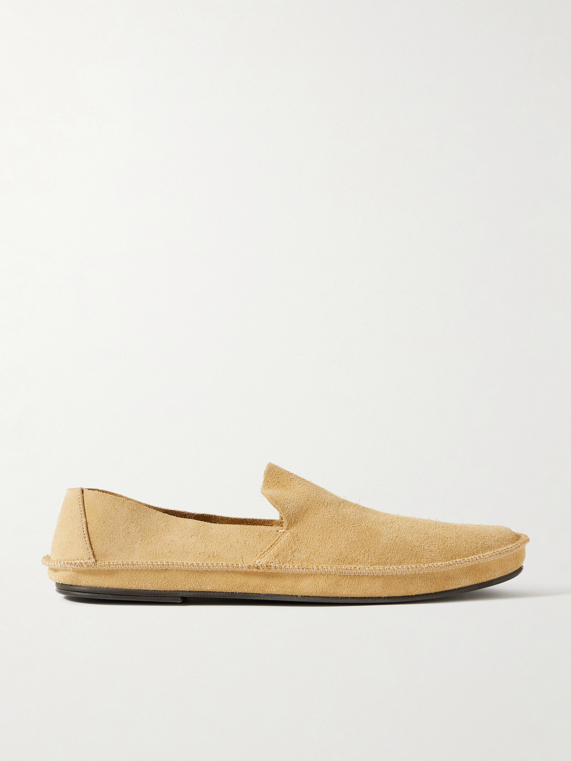 Tyler Textured-Leather Loafers