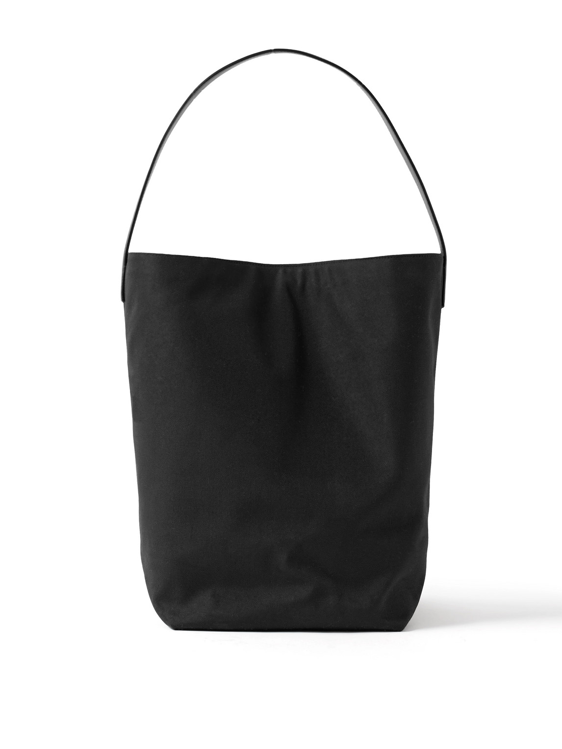 The Row N/s Park Large Cotton-canvas Tote Bag In Black