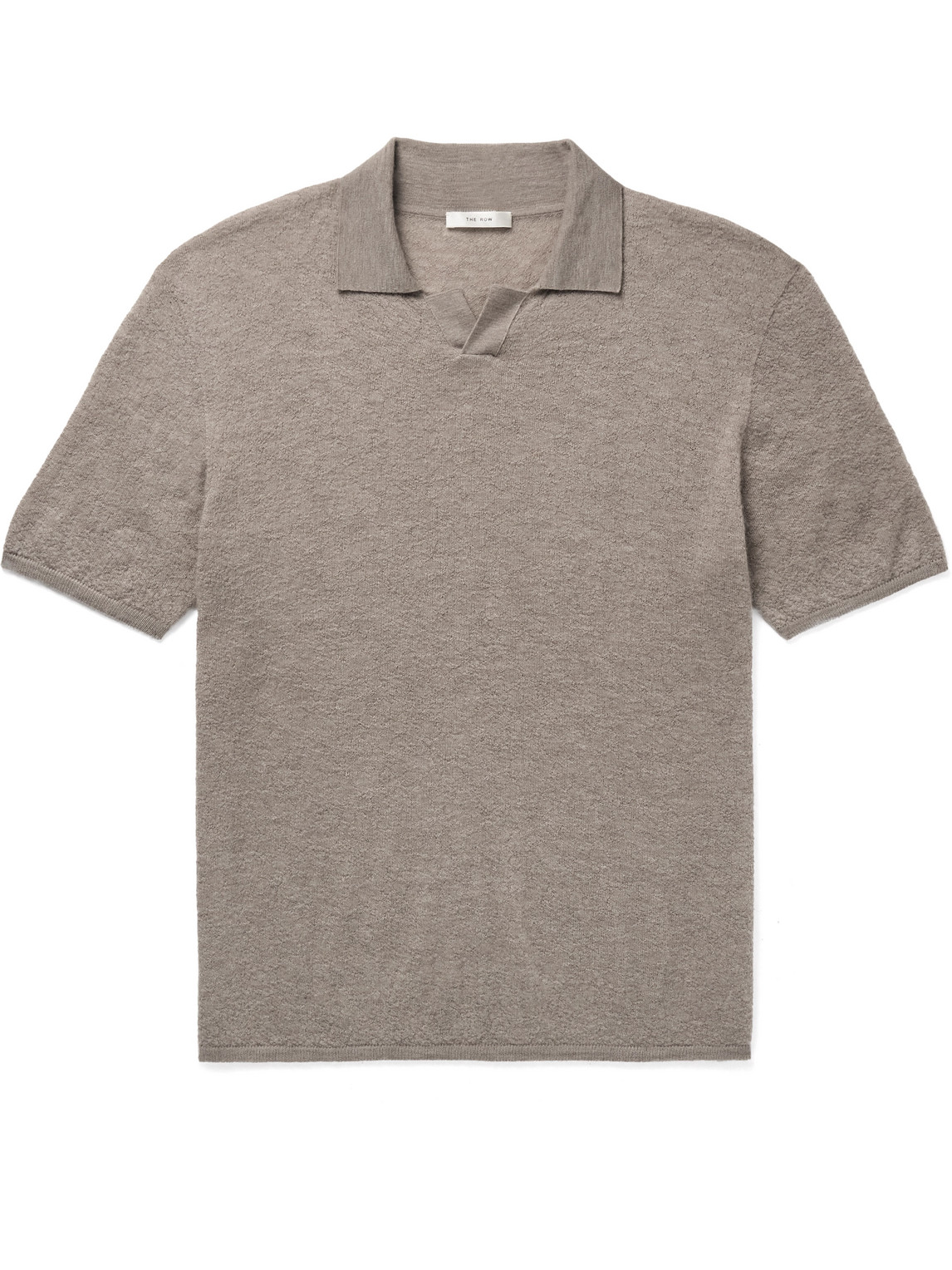 The Row Isao Cashmere Polo Shirt