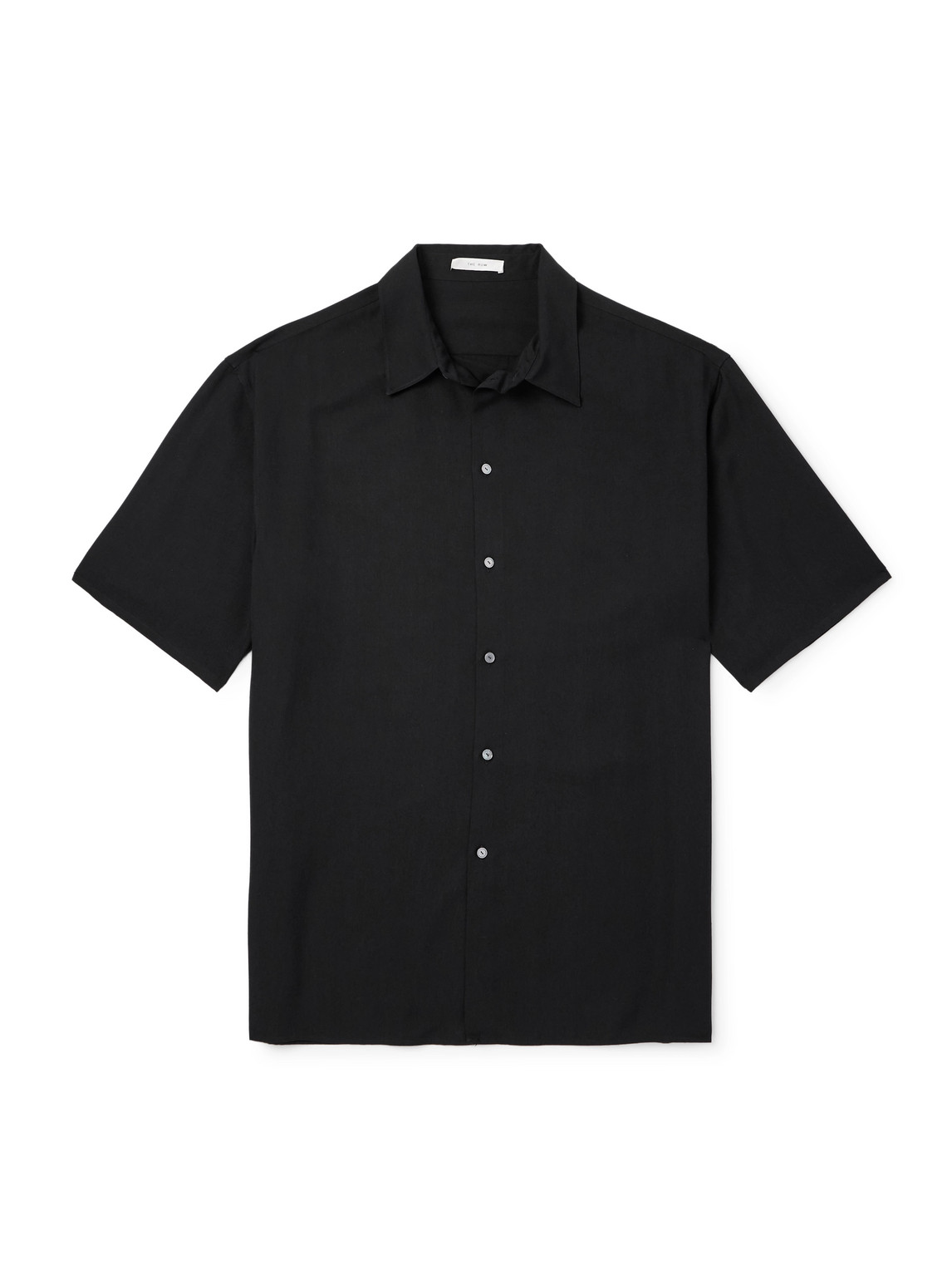 The Row Rodolfo Oversized Cotton And Silk-blend Shirt