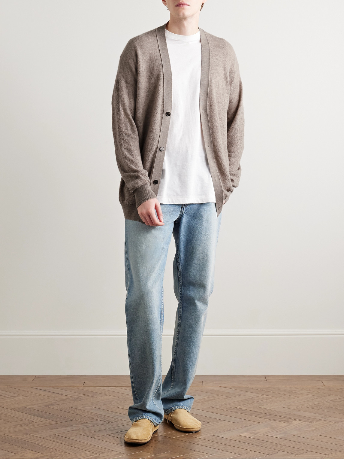 The Row Raimo Cashmere Cardigan