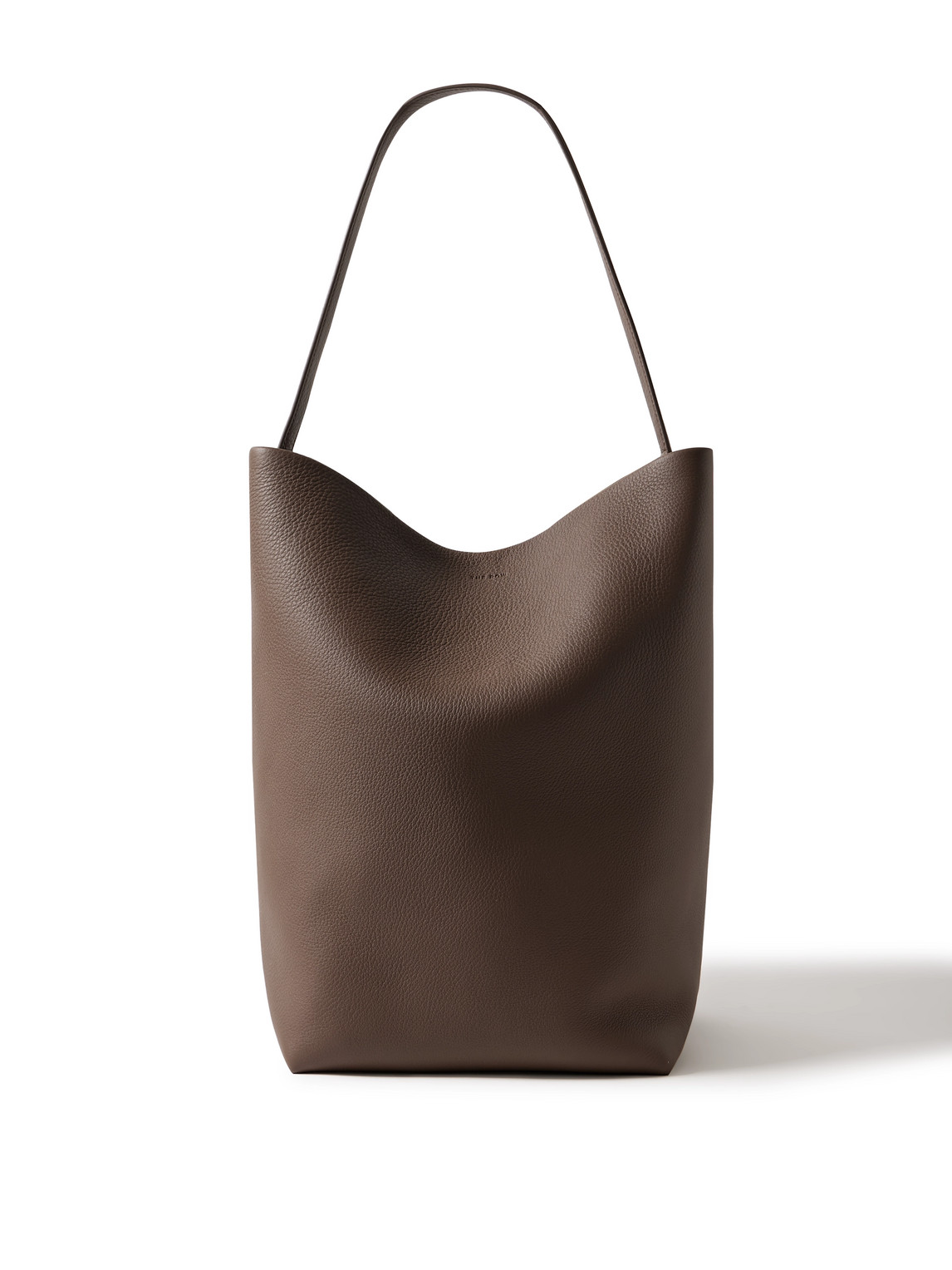 Large Full-Grain Leather Tote Bag