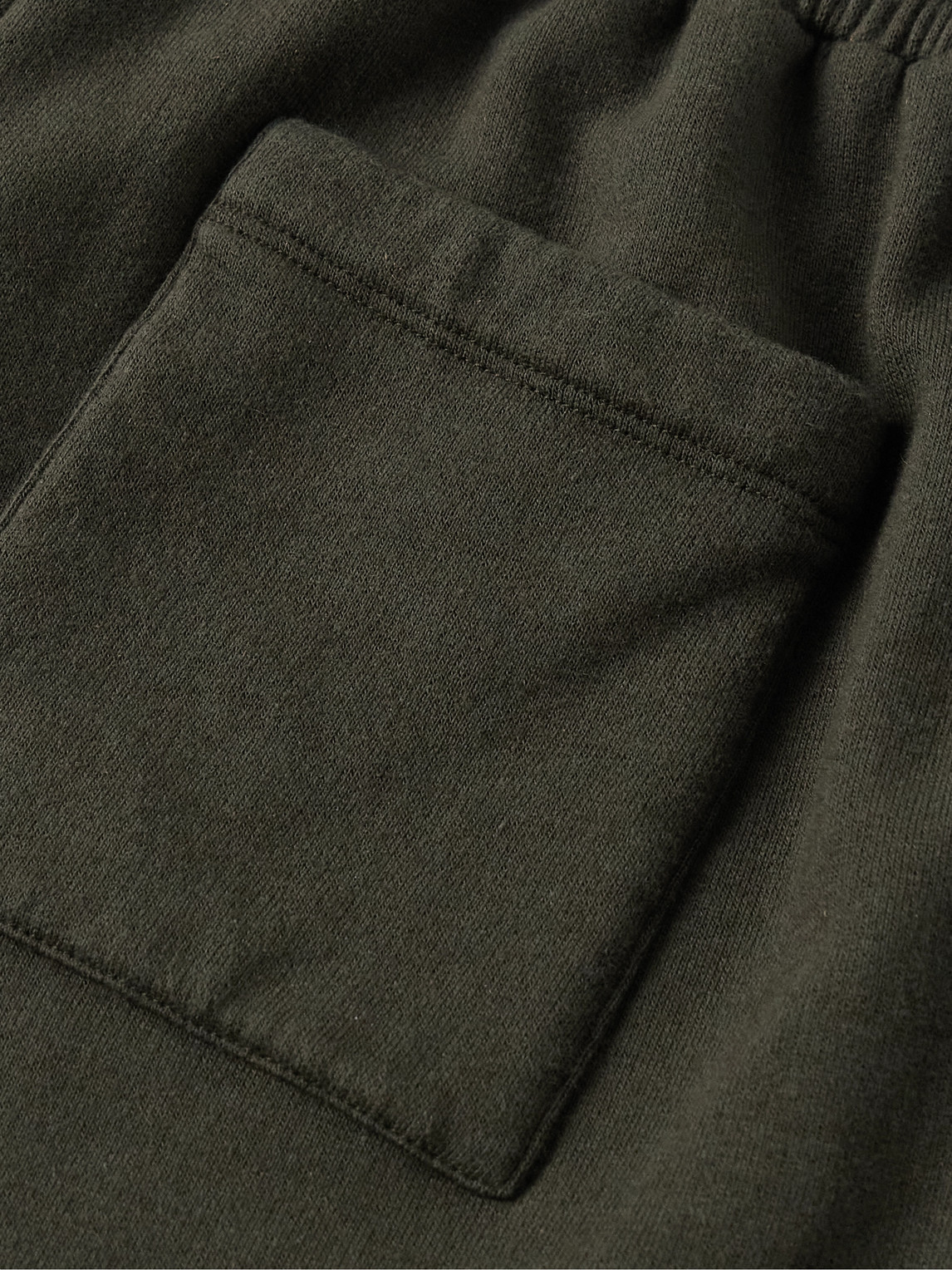 The Row Kotai Wide-leg Cotton And Cashmere-blend Jersey Shorts