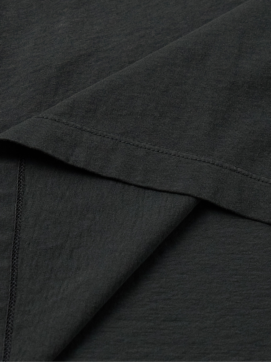 The Row Haru Organic Cotton-jersey T-shirt In Black