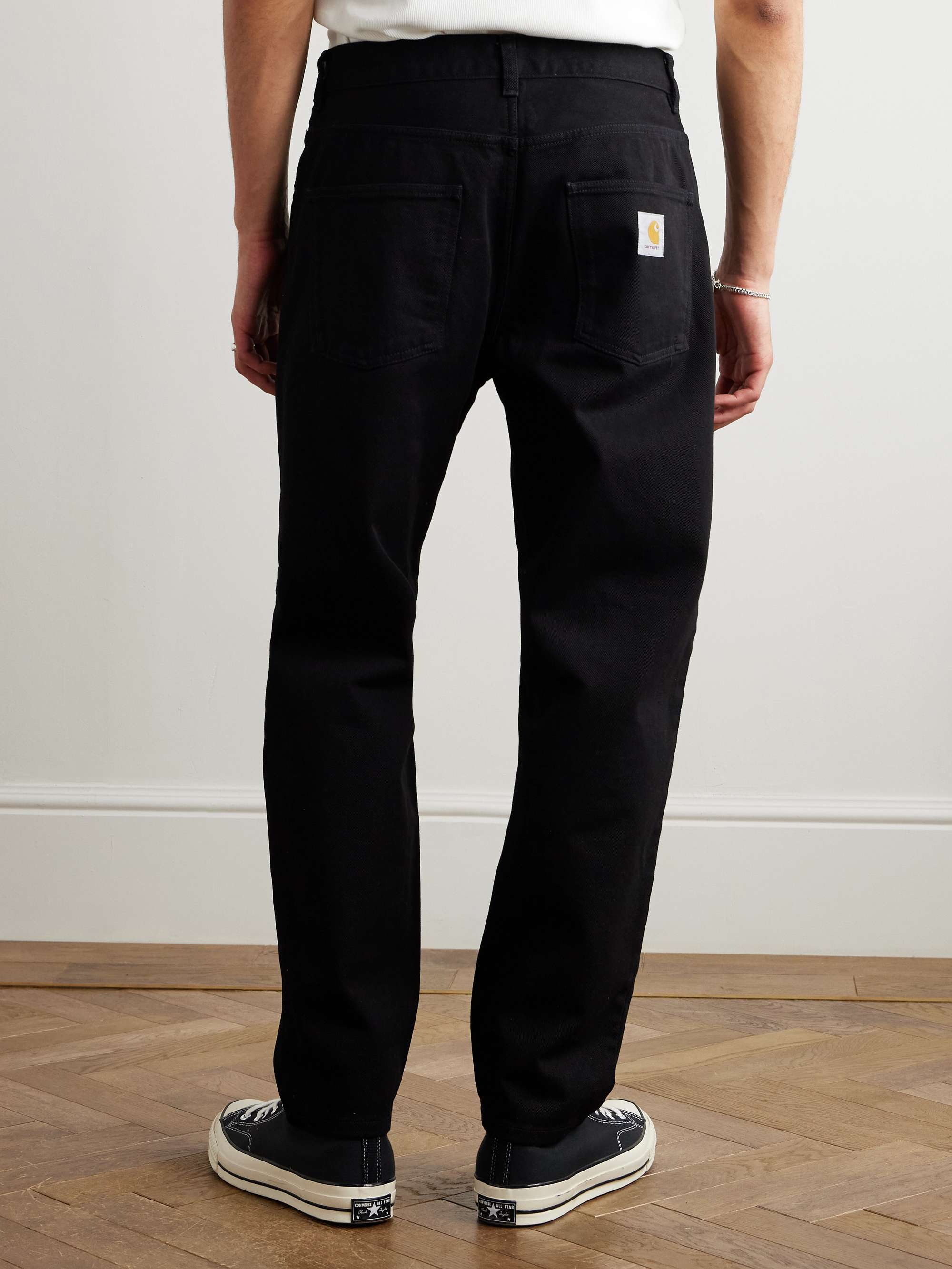 CARHARTT WIP Newel Tapered Logo-Appliquéd Jeans