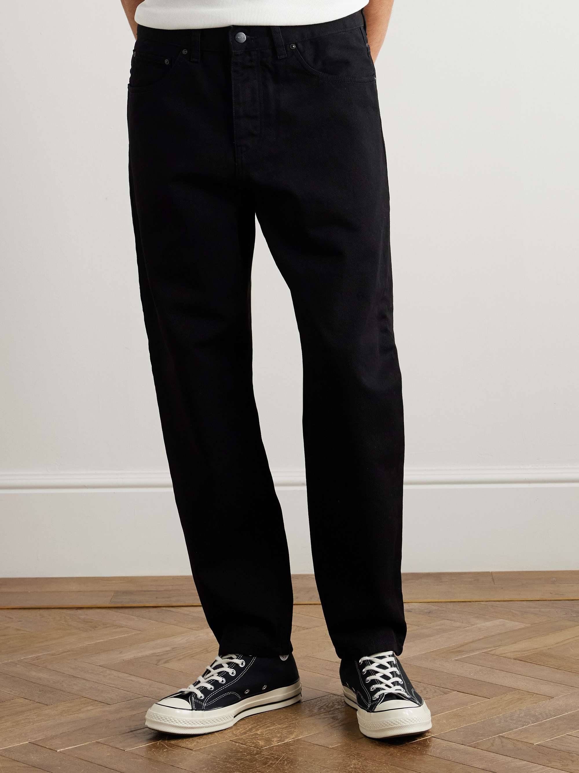 CARHARTT WIP Newel Tapered Logo-Appliquéd Jeans
