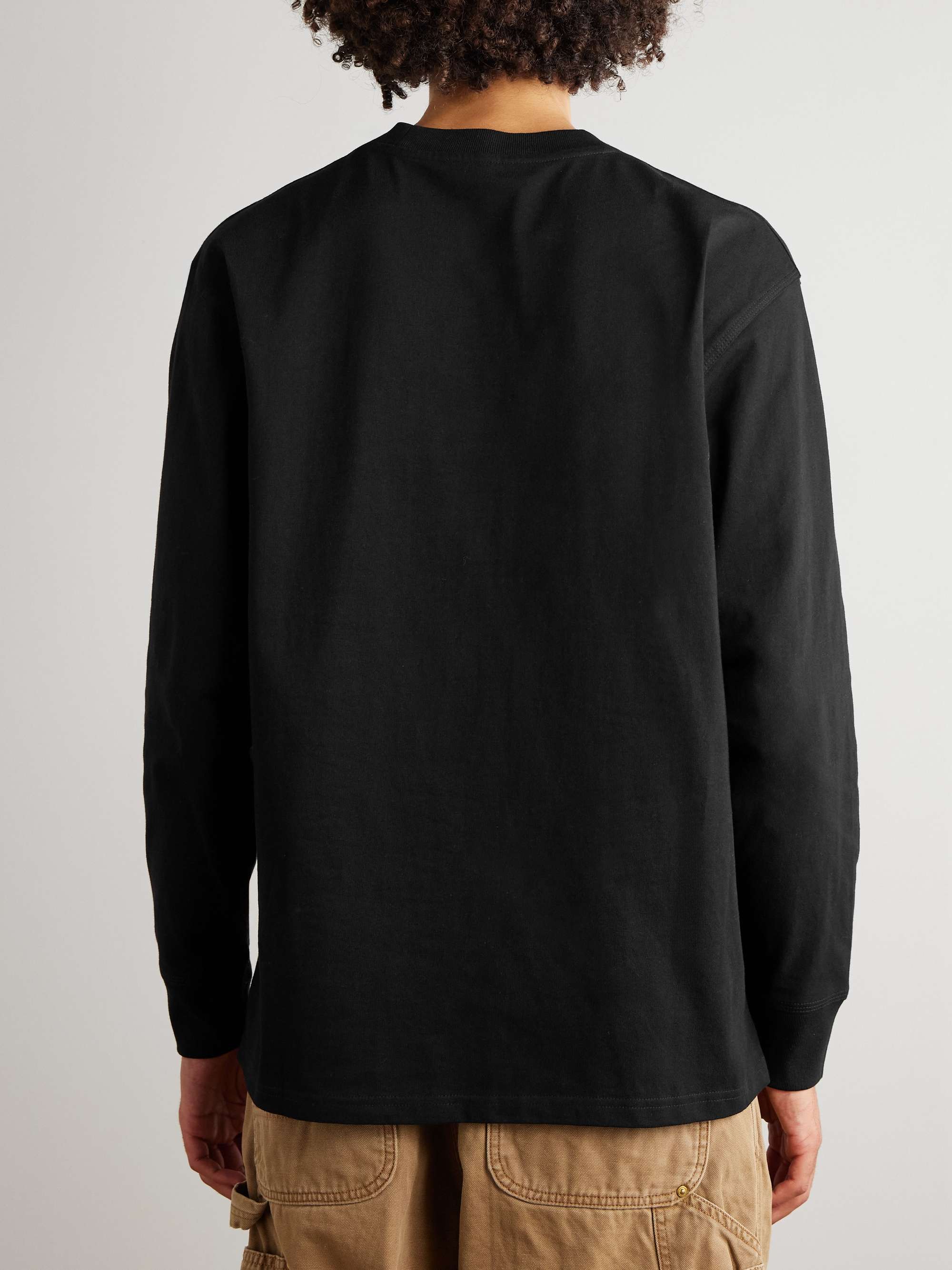 CARHARTT WIP American Script Logo-Embroidered Cotton-Jersey T-Shirt