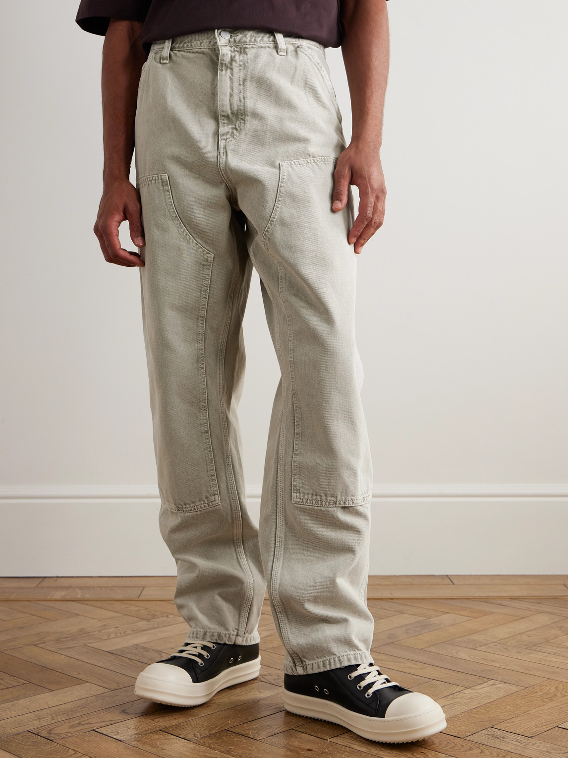 Carhartt Double Knee Straight-leg Panelled Jeans