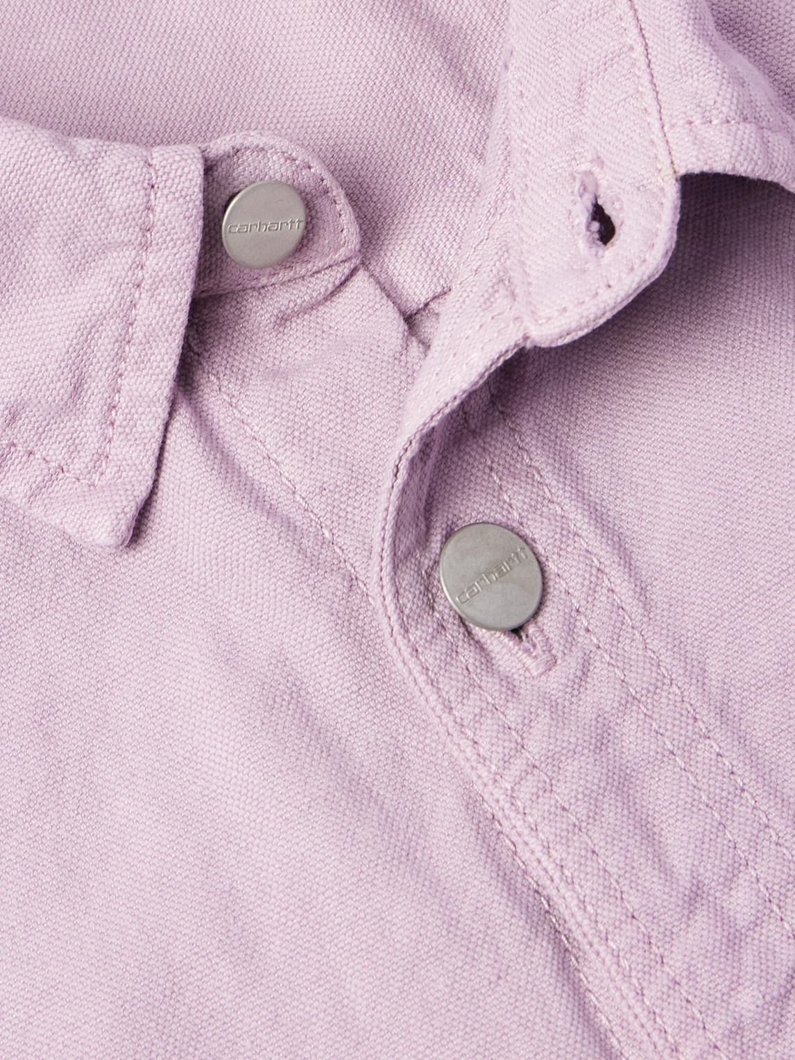 Carhartt Walter Cotton And Linen-blend Canvas Shirt Jacket