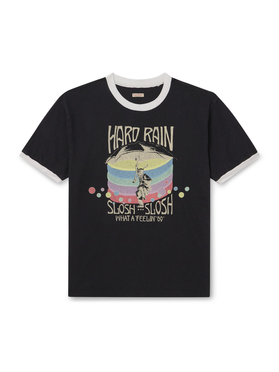 Hard Rain Sundance Printed Cotton-Jersey T-Shirt