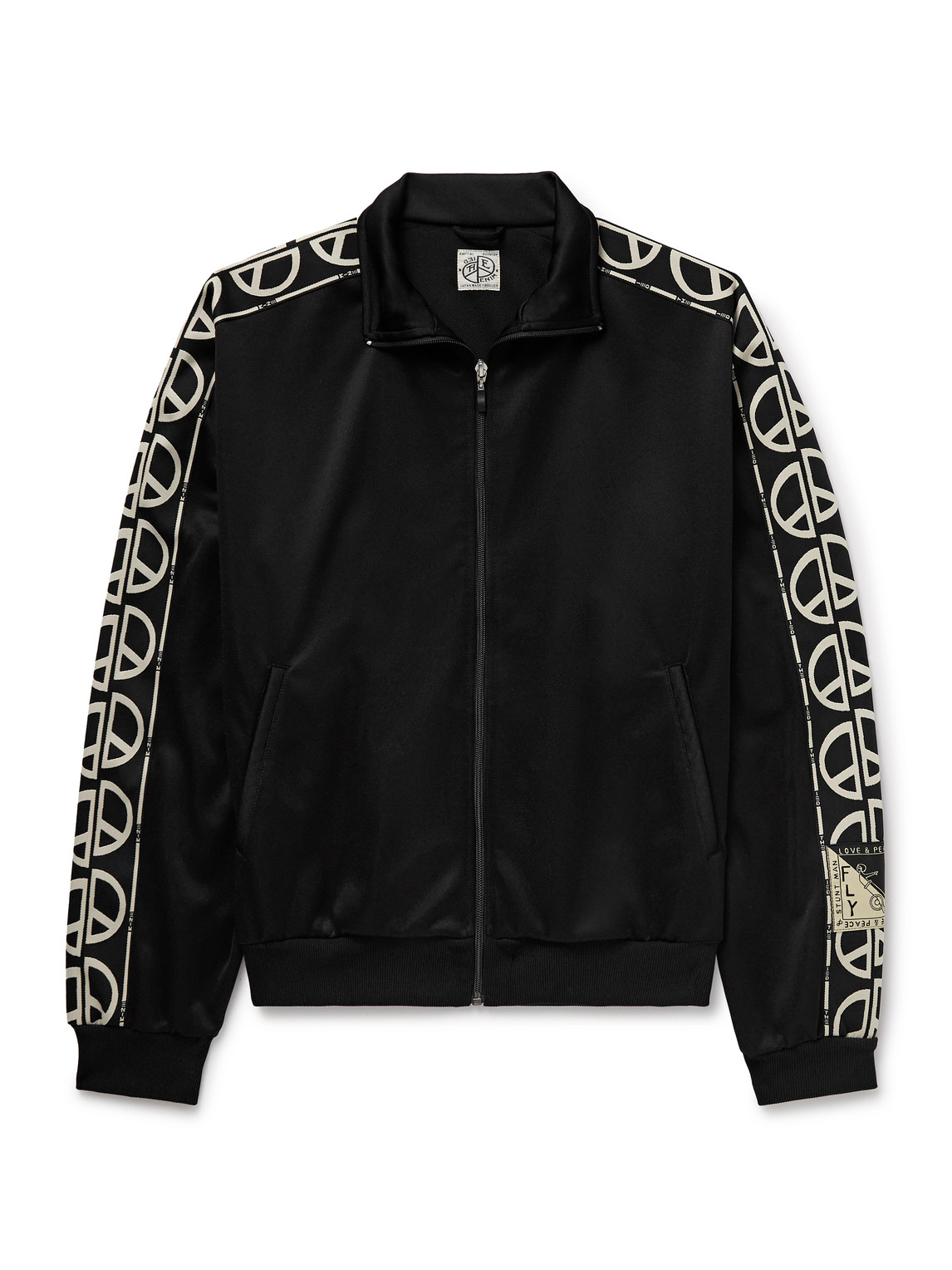 Kapital Th.d.d. Webbing-trimmed Tech-jersey Track Jacket