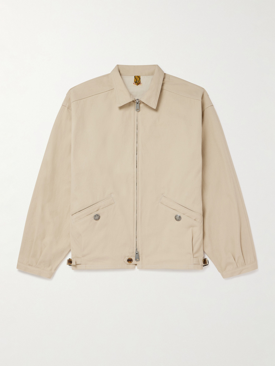 Kapital Kayak Paw-paw Cotton-canvas Blouson Jacket In Neutral