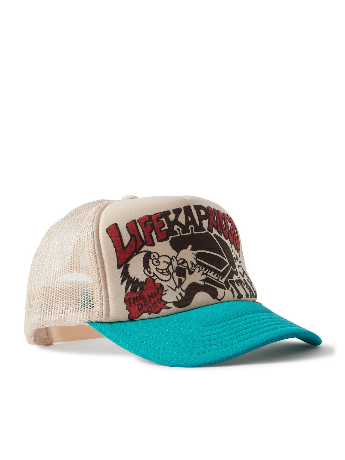 Life Kapriccio Mesh-Trimmed Printed Scuba Trucker Cap