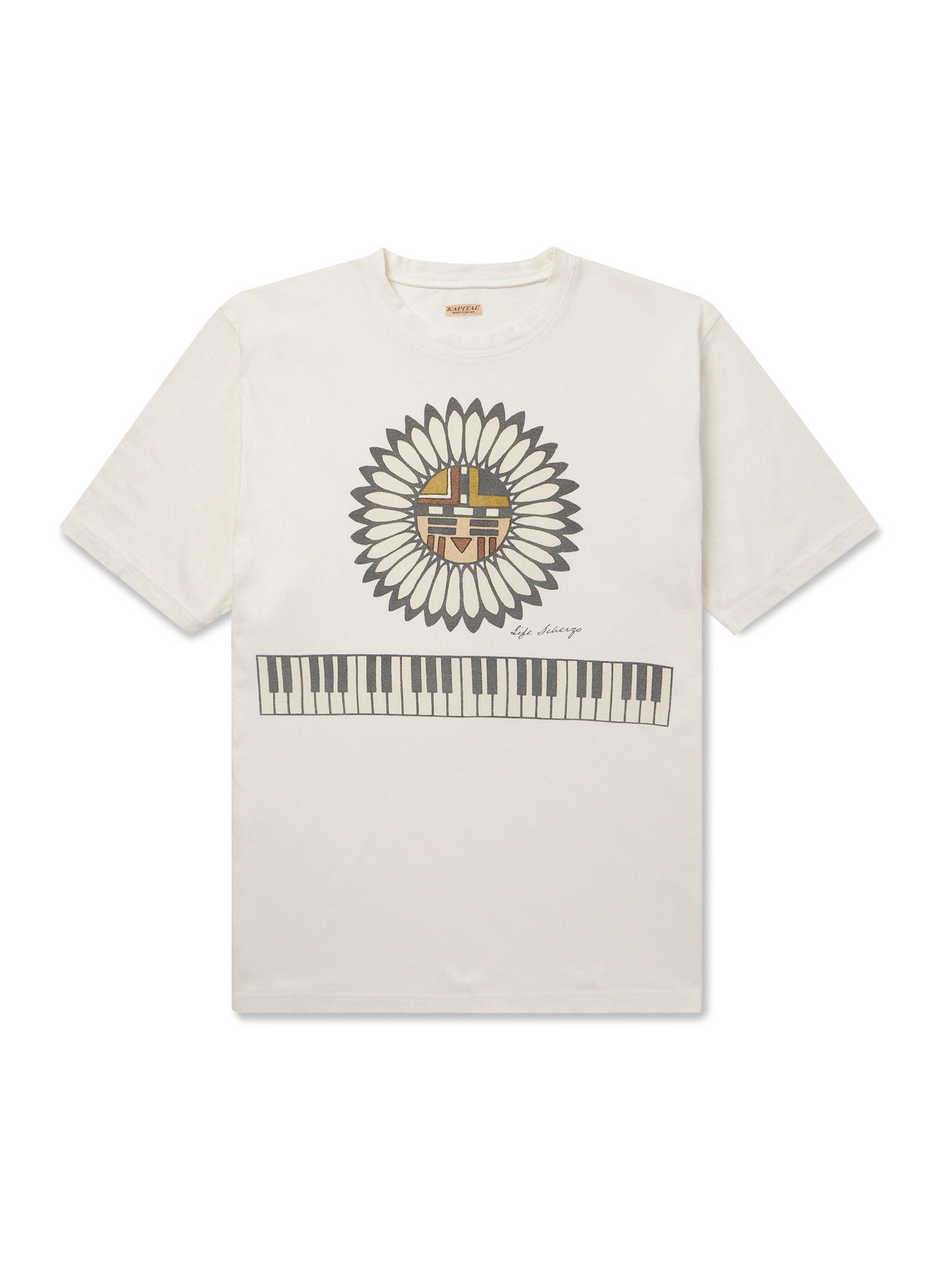 Printed Cotton-Jersey T-Shirt