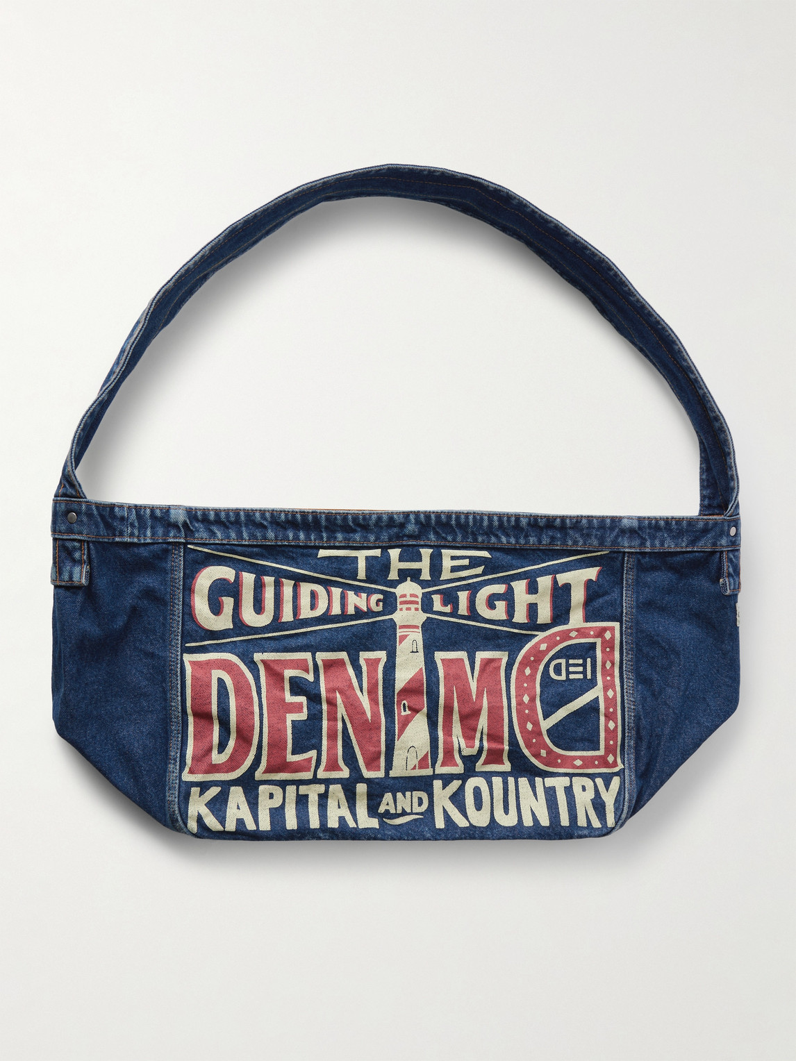 KAPITAL - Boston Printed Canvas Duffle Bag - Curated Menswear