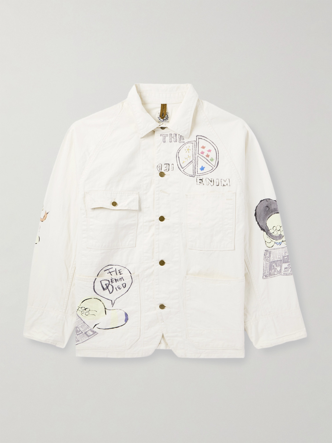 KAPITAL Cactus Beer Printed Cotton-Twill Jacket - Men