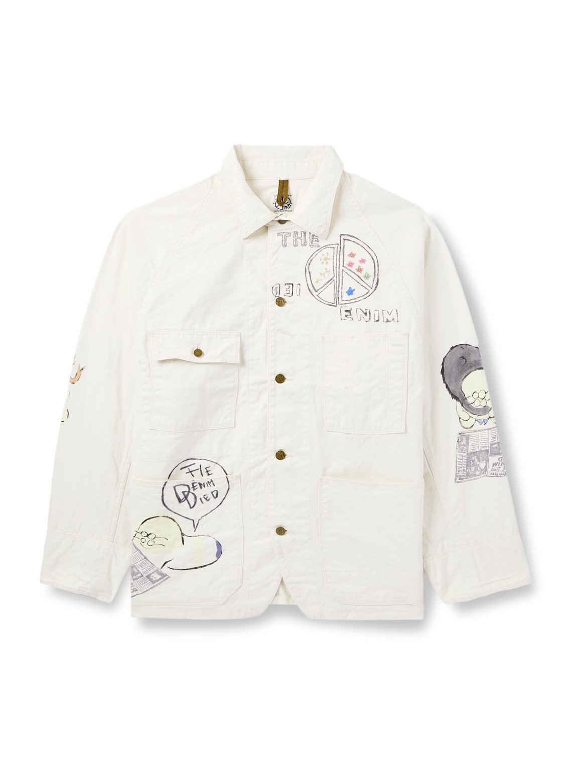 Cactus Beer Printed Cotton-Twill Jacket