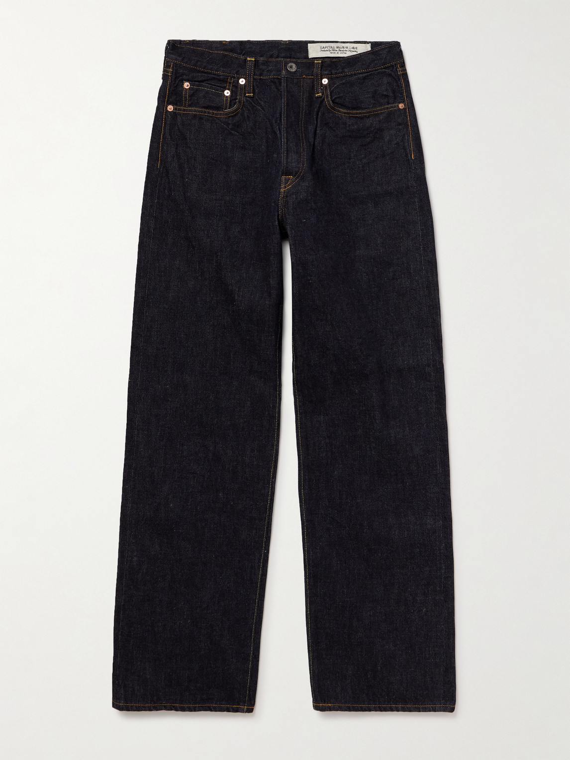 Kapital Straight-leg Jeans In Blue