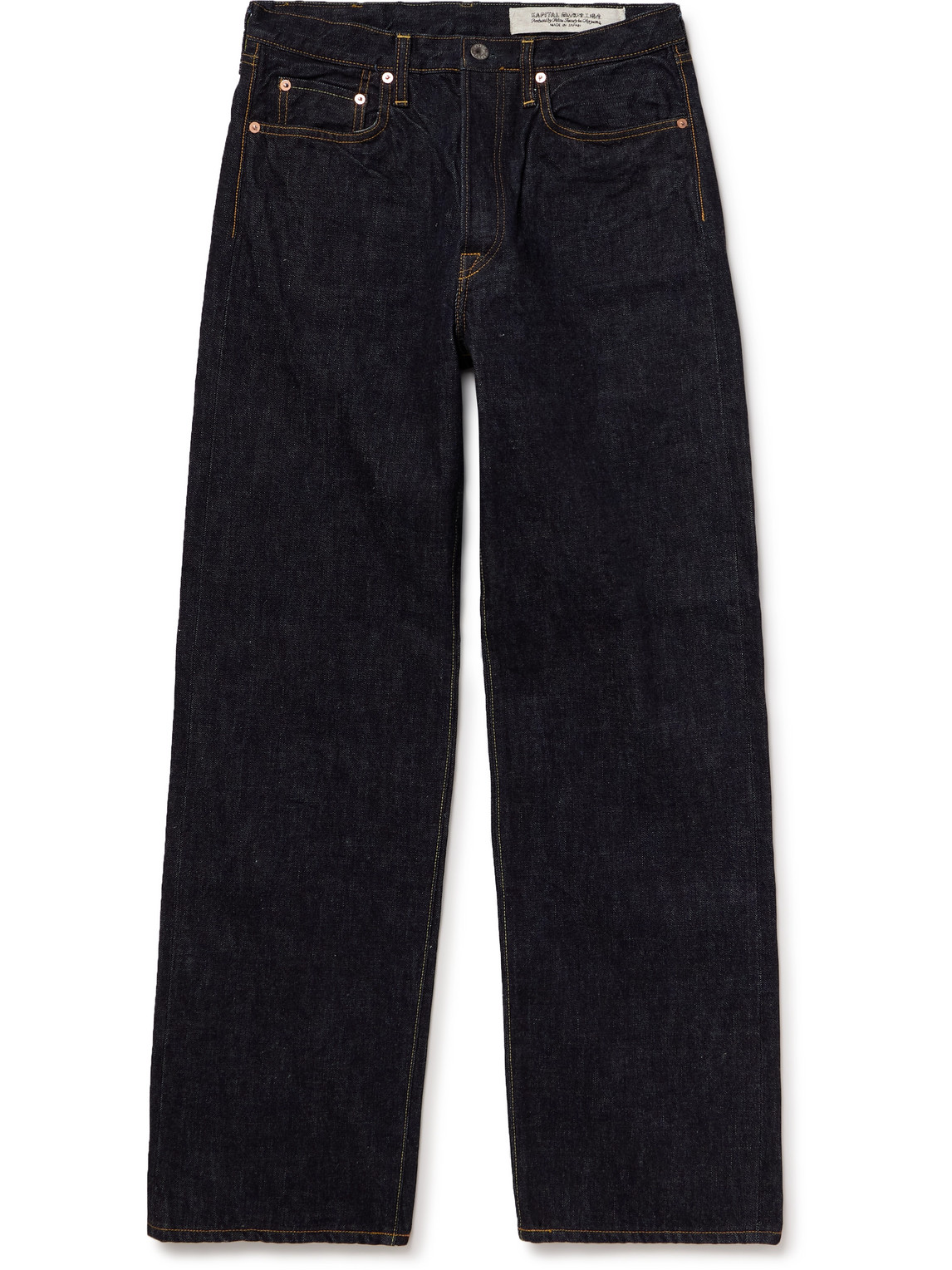 Kapital Straight-leg Jeans In Blue