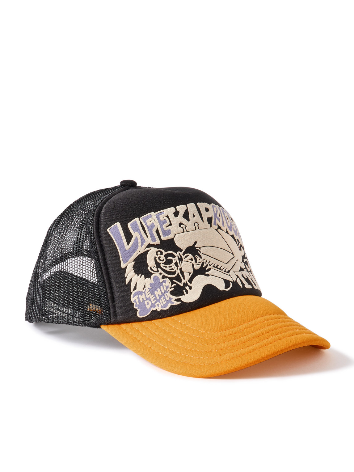 Life Kapriccio Mesh-Trimmed Printed Scuba Trucker Cap