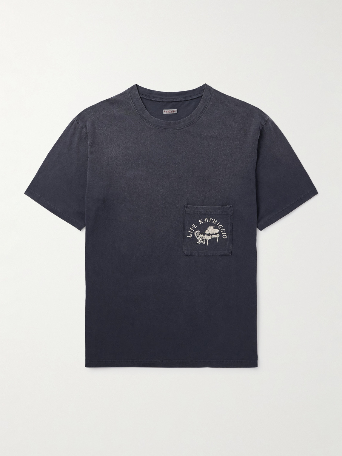 KAPITAL Life Kapriccio Printed Cotton-Jersey T-Shirt - Men