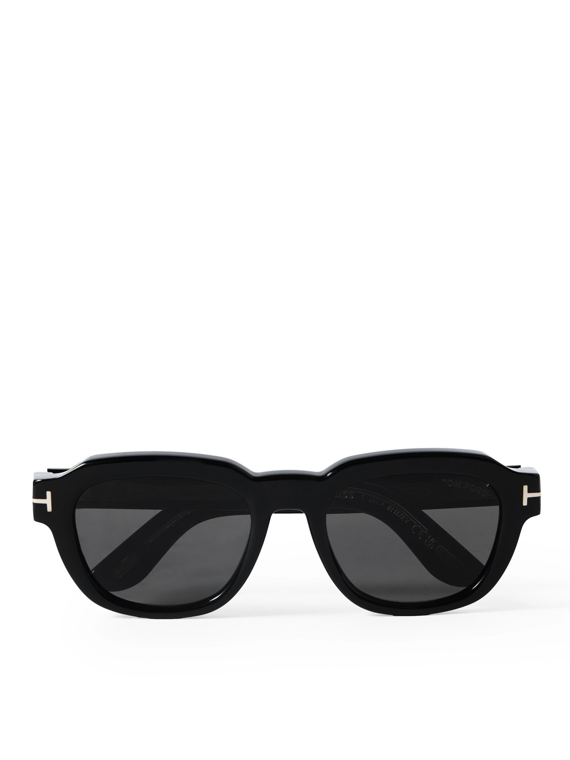 Tom Ford Icon D-frame Acetate Sunglasses In Black