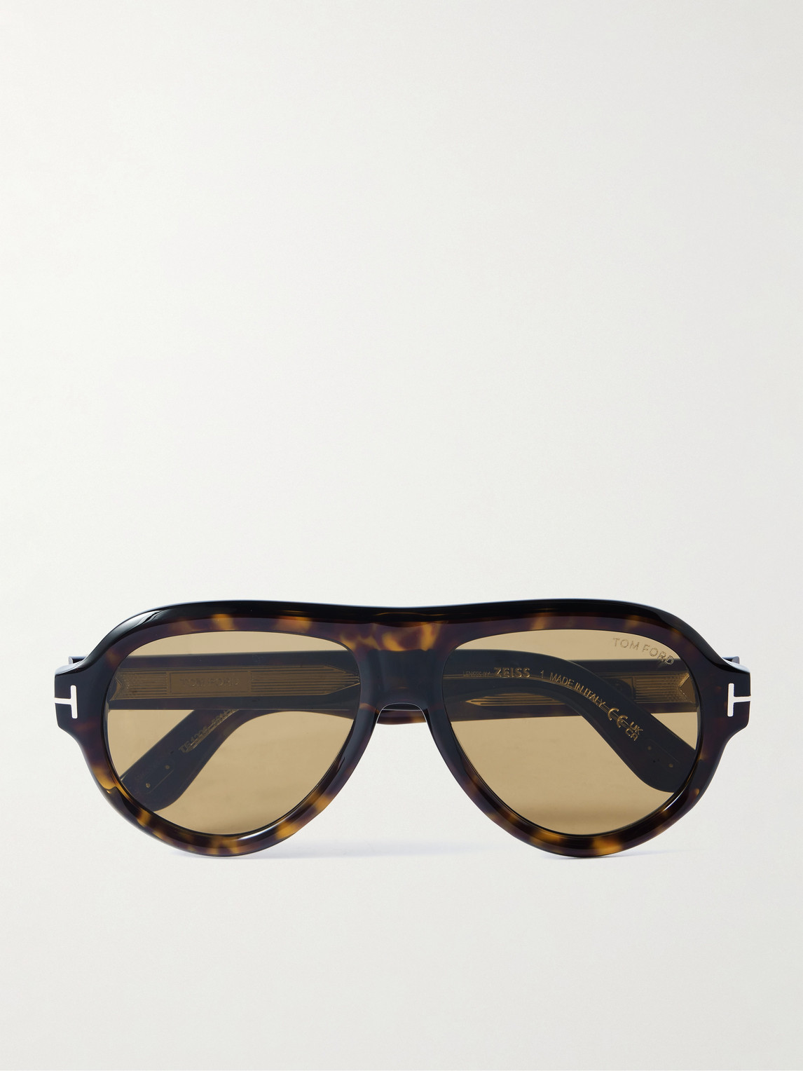 Tom Ford Icon Tortoiseshell Aviator-style Acetate Sunglasses