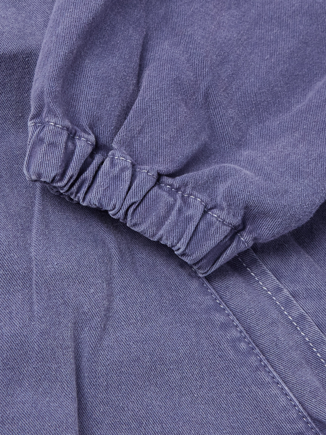 Remi Relief Cotton-twill Blouson Jacket In Blue