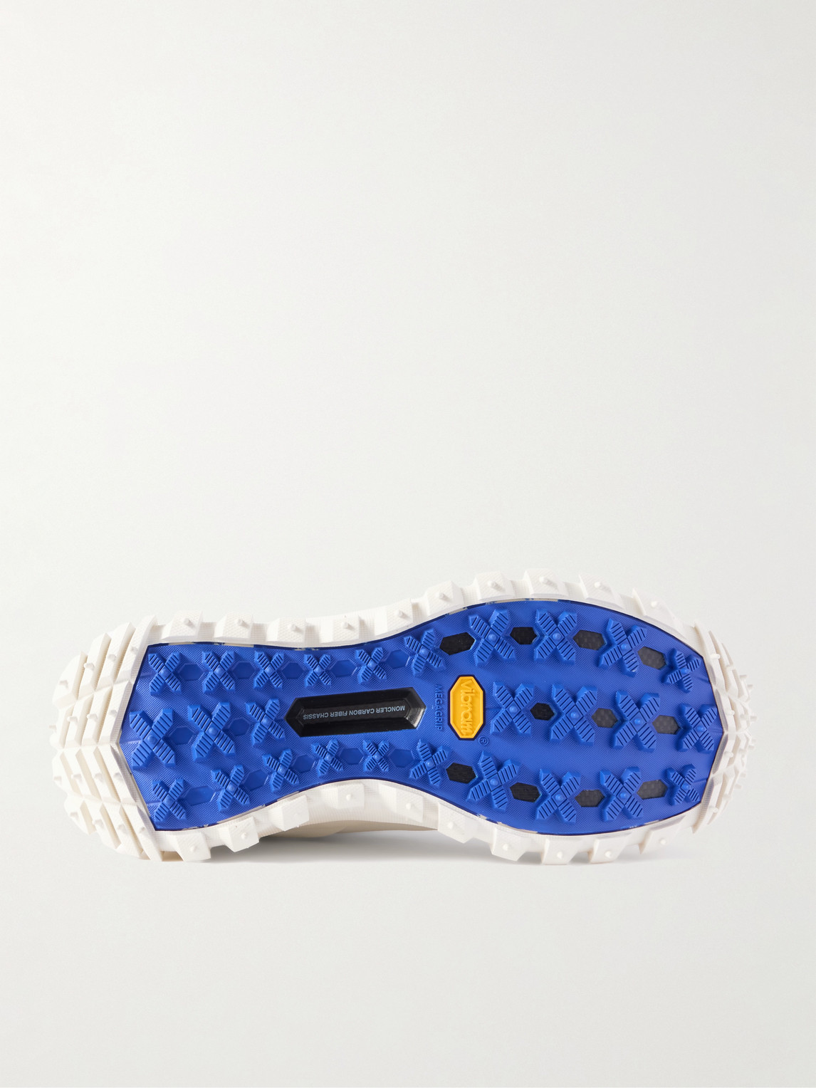Moncler Trailgrip Gtx Leather-trimmed Ripstop And Rubber Sneakers In White
