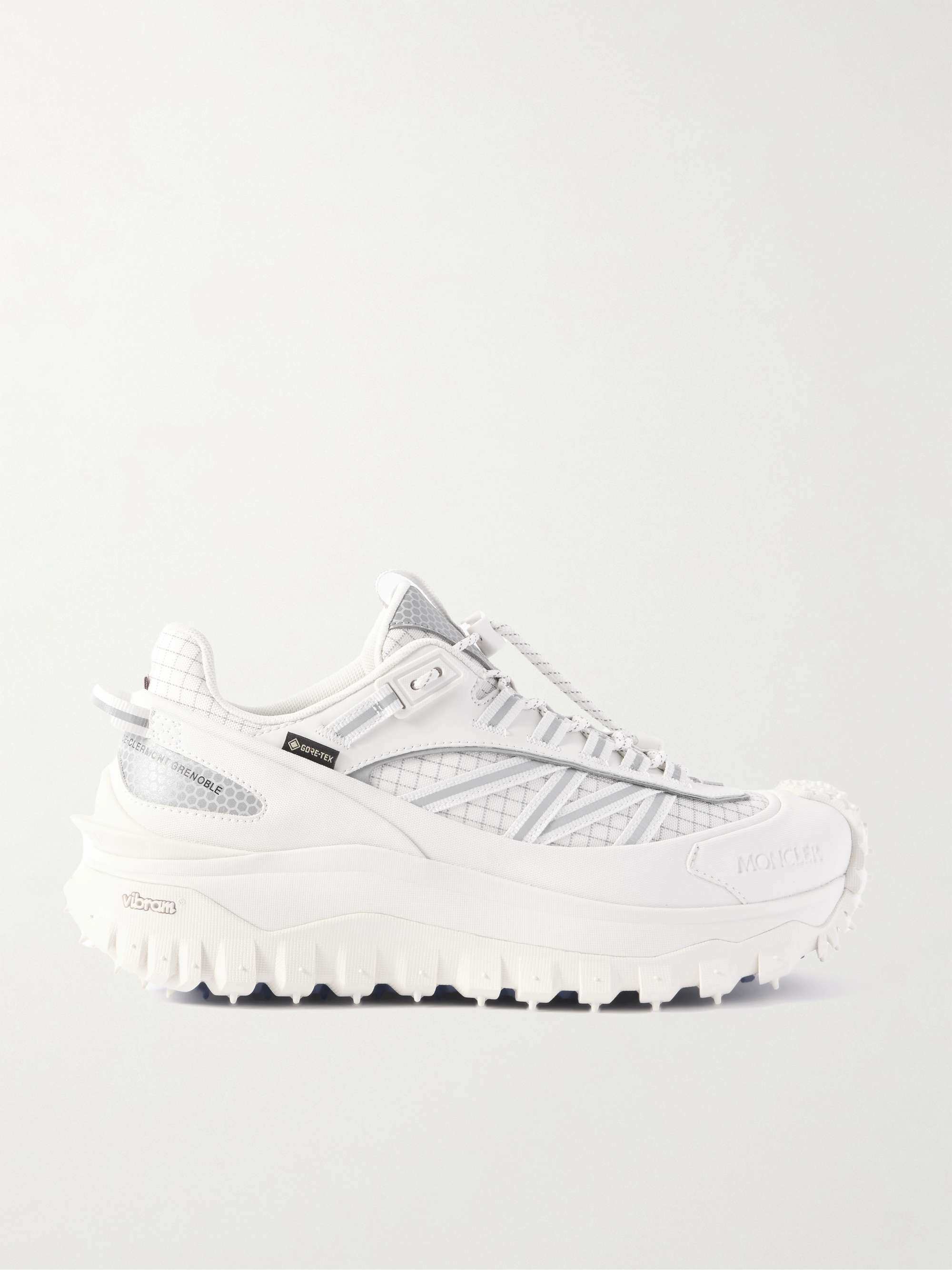 MONCLER Trailgrip Lite 2 Logo-Print Rubber-Trimmed Ripstop MONCLER Trailgrip Lite 2 Logo-Print Rubber-Trimmed Ripstop