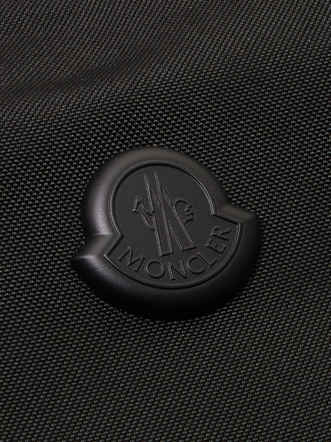 Shop Moncler Pierrick Logo-appliquéd Canvas Backpack In Black