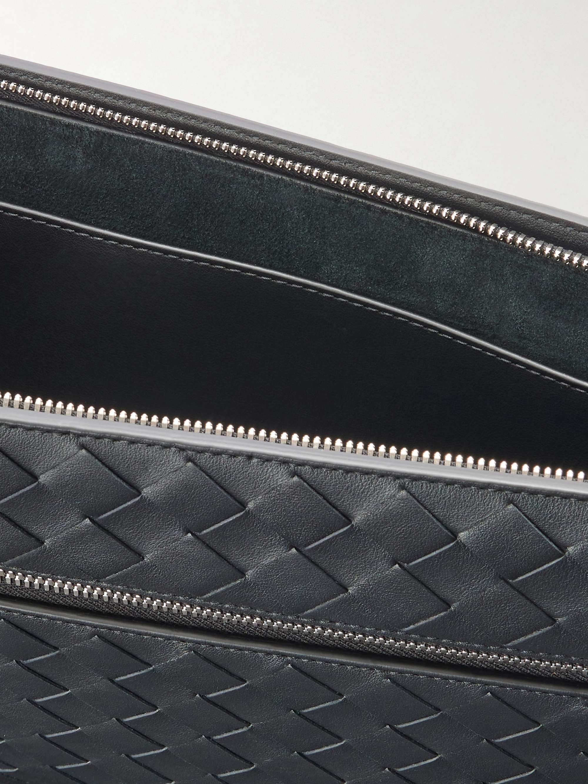 BOTTEGA VENETA Intrecciato Leather Pouch for Men | MR PORTER US