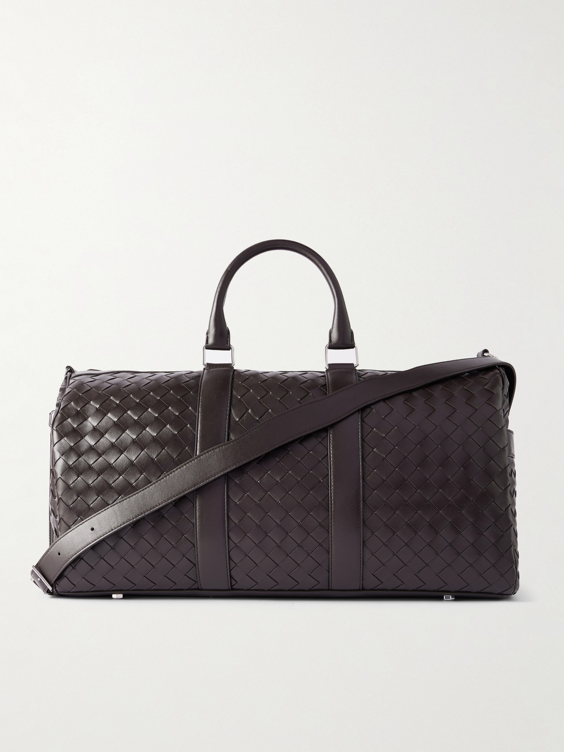 Bottega Veneta Intrecciato Leather Weekend Bag - Men