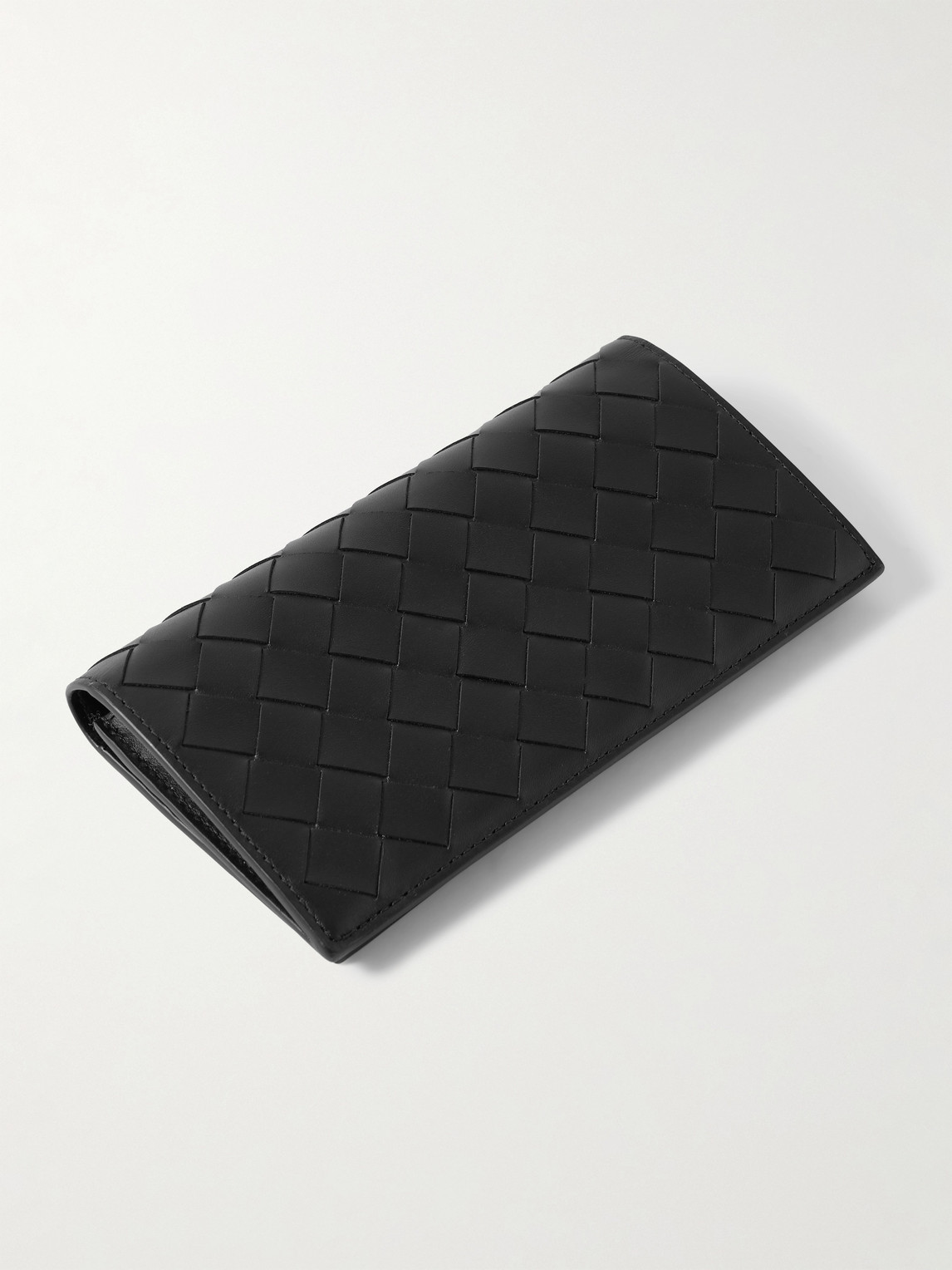 Intrecciato Leather Wallet — 2