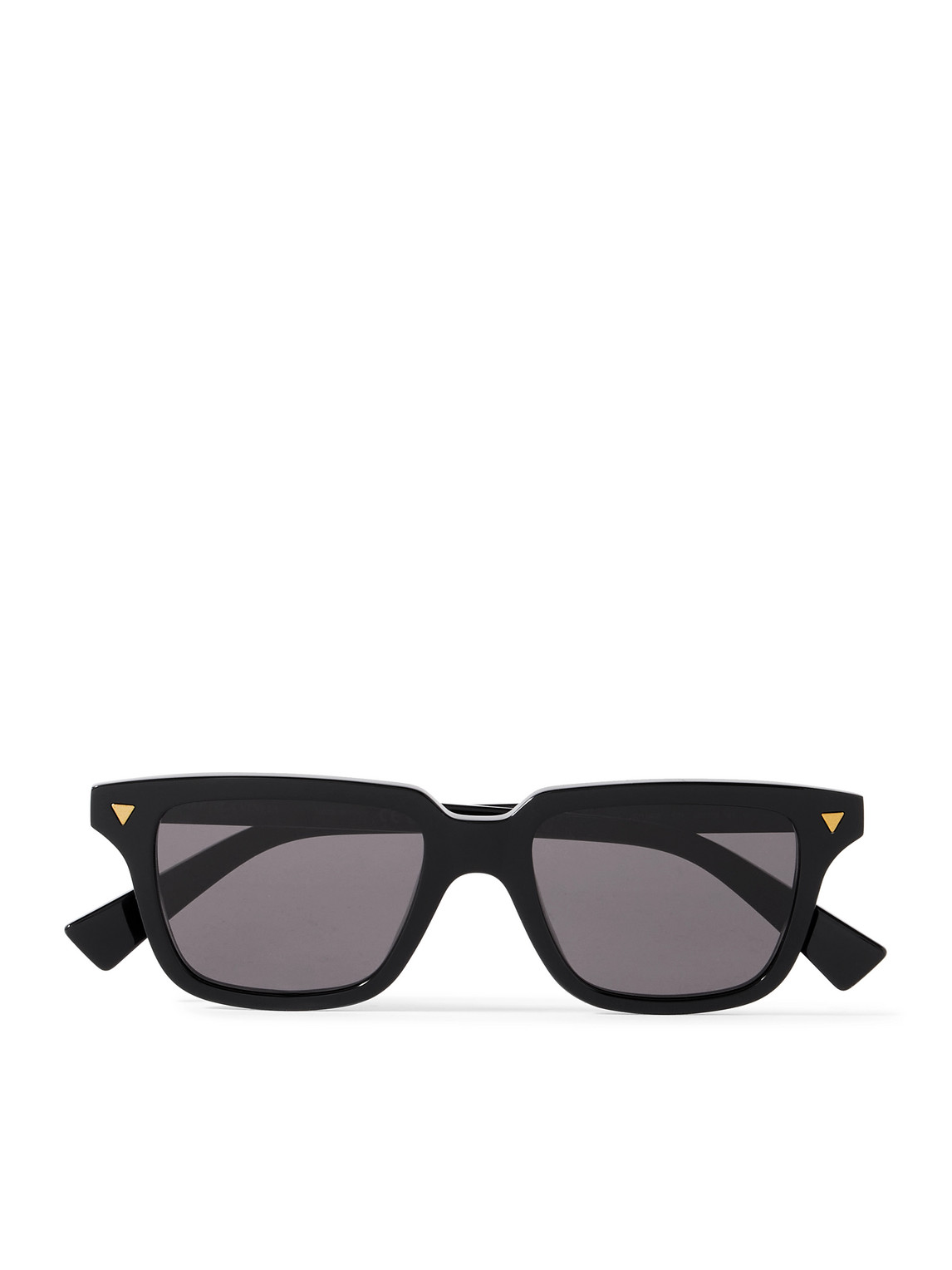Bottega Veneta Square-frame Recycled-acetate Sunglasses In Black