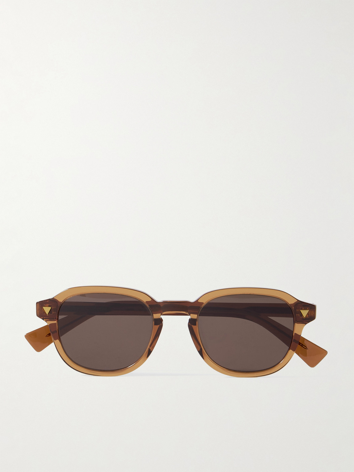 Bottega Veneta Round-Frame Recycled-Acetate Sunglasses - Men